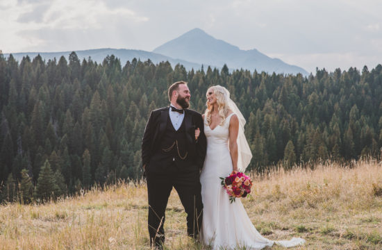 Big Sky Wedding Lone Mountain Ranch Montana