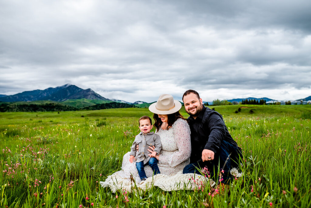 wildflower, bozeman, big sky, family, photography